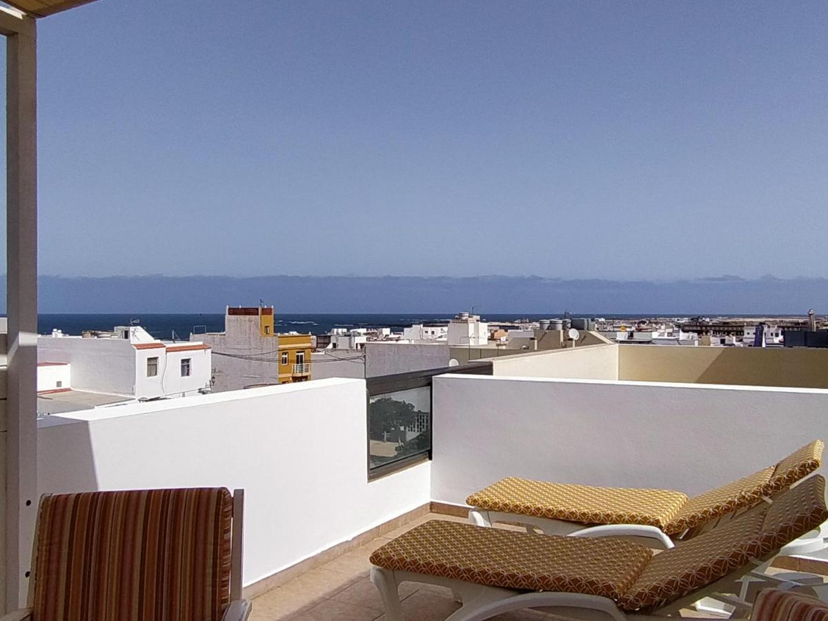 Los Lagos Sunset Sea View Private Roof Terrace Cotillo Eksteriør bilde
